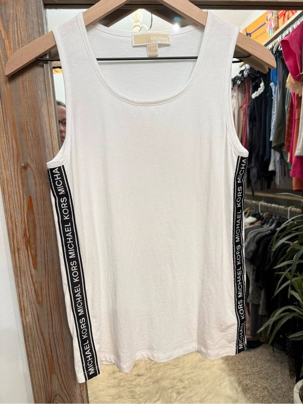 Michael Kors White Tank Top